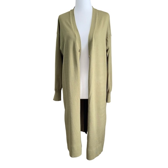 Magaschoni Longline Button Up Cardigan - Picture 2 of 12